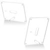4Pcs Acrylic Photo Frames 5x7In Photo Display Vertically Horizontally Free Standing Desktop Picture Frame