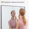Dolonm 64x21 Inch Full Length Mirror, Aluminum Alloy Frame Floor Mirror, Large Mirror Free-Standing Hanging or Leaning, Full Body Mirror for Living Ro