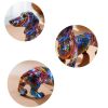 Colorful Dachshund Statue Colorful Dachshund Dog Figurine Graffiti Dachshund Dog Sculpture Animal Statue Art Figurine For Living