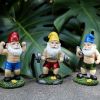Creative Gnome Garden Statues Outdoor Gardening Dwarf Ornaments Dwarf Sexy Funny Garden Home Sculptures Decoartion Dropshipping
